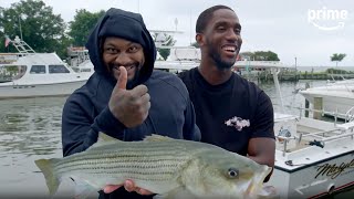 Marshawn Lynch Goes Crabbing In Baltimore  N Yo City  Thursday Night Football [upl. by Rianon4]