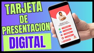 COMO CREAR MI TARJETA DIGITAL GRATIS 2024 EN CANVA PASO A PASO  TARJETA DIGITAL RAPIDO Y FACIL 2024 [upl. by Nitsid941]