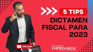 Cambios en el Dictamen en la RMF 2023 [upl. by Nollid454]