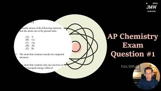 OFFICIAL Chemistry Practice AP Exam Question 12 [upl. by Chrysa]