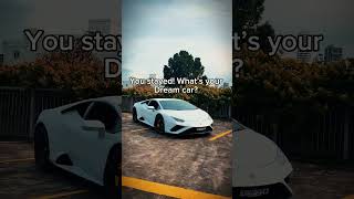 Whats your dream car viralvideo foryou shorts dream cars [upl. by Llehcsreh]