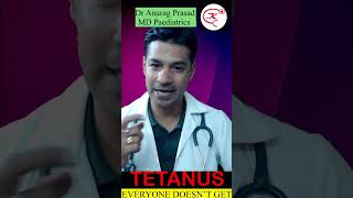 Why Everyone Doesnt Develop TETANUS after injuries by Dr Anurag Prasad shorts tetanus kidocare [upl. by Nart]