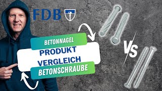 Schrauben oder Nageln FLACHDACHBEFESTIGUNG auf BETON WeilDieVerbindungZählt [upl. by Ailed]