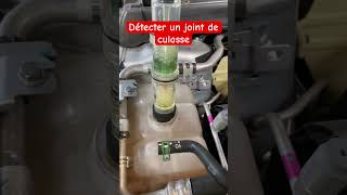 Détecter un joint de culasse sur un véhicule automobile [upl. by Suirradal]