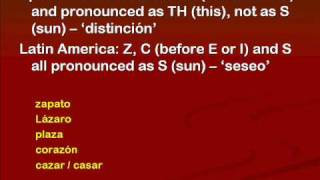 Dialects and Regional Differences in Spanish [upl. by Elvyn]