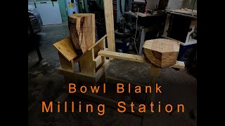 Bowl Blank Milling Station [upl. by Filippo]