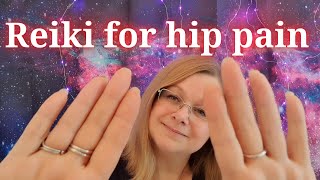 Reiki healing for hip pain asmr fluorite and amethyst crystal healing [upl. by Eittel968]