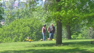 Minnesotans find tranquility on Memorial Day in cemeteries [upl. by Henry129]