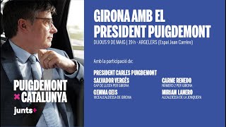 🎥 GIRONA amb el president Puigdemont  Llengua de signes catalana  090524 12M [upl. by Mitzi]