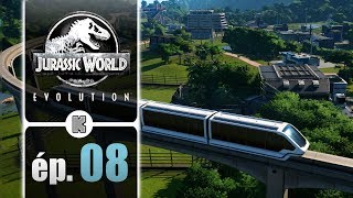 FR Jurassic World Evolution gameplay ép 08 de la campagne let’s play complet [upl. by Bellina531]