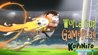 Kopanito allstars soccer Gameplay  World Cup  New Game  No Commentary Full HD 1080P [upl. by Nyrret256]