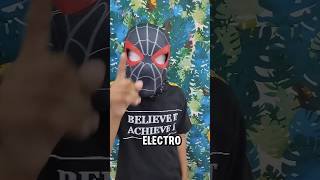 BEWAREITS ELECTRO😱⚡spiderman shorts funny viral trending spiderverse [upl. by Zrike18]