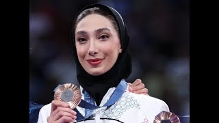 Mobina Nematzadeh  Taekwondo Highlights 2024 Paris olympic bronze medalist in W 49 kg category [upl. by Aivlis340]