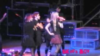 Sk8er Boy  Avril Lavigne Live In Rome [upl. by Ahsenek]