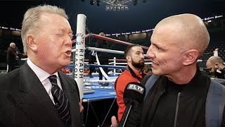 quotSTOP TALKING BOLLCKSquot  FRANK WARREN RAGES AT ADAM CATTERALL AS THEY HAVE IT OUT OVER TYSON FURY [upl. by Yoshiko]