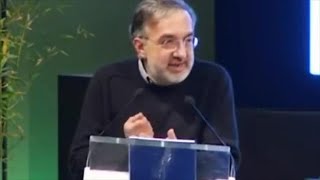 A due anni dalla morte il video virale di Marchionne «Ad agosto sono tutti in ferie Ma in [upl. by Ohaus]