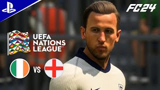 FC 24  IRELAND vs ENGLAND  Harry Kane HatTrick 4K 60FPS [upl. by Anoiek]