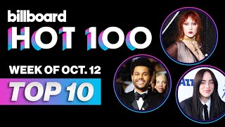 Billboard Hot 100 Top 10 Countdown For October 12 2024  Billboard News [upl. by Marje]