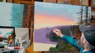 Nicholas Coleman Storypainting Creating Emotion With Your Brush High Speed View [upl. by Allemaj951]