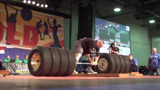 Brian Shaw Ties World Record Deadlift 1128 Pound Deadlift [upl. by Analram33]