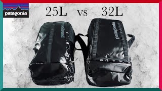 Patagonia Black Hole 25L vs 32L Travel Pack  A Clear Winner [upl. by Hewart93]