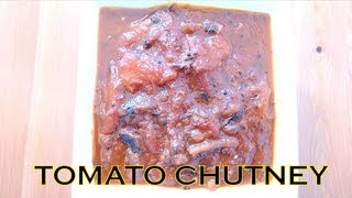 TOMATO KHEJUR AAMSOTTO KISMISS CHUTNEY  Tomato Dates Mango Bar Raisin Chutney [upl. by Pellikka463]