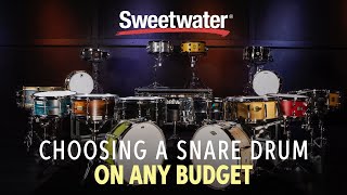 Choosing the Best Snare Drum on Any Budget [upl. by Yltsew480]