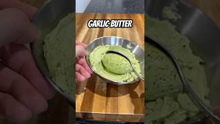 HOMEMADE GARLIC BUTTER 🧄🧈 garlicbutter butter rocher [upl. by Willi464]