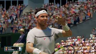 Wawrinka Vs Nadal  Wimbledon 2023  Semi Final  Grand Slam  Grass  AO Tennis 2 Gameplay [upl. by Tterraj]