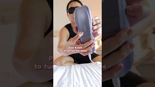 How I use my Ulike Air 10 athome IPL hair removal device iplhairremoval [upl. by Roarke24]