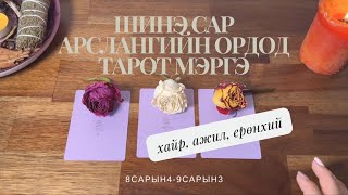 🔮Сарны тооллоор🔮ерөнхий байдал ажил хайр [upl. by Ilamad]