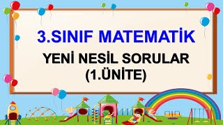 3Sınıf Matematik  Yeni Nesil Sorular1 [upl. by Jabin304]