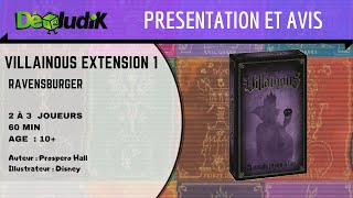 Villainous extension 1  presentation et avis  Ravensburger [upl. by Oiligriv]