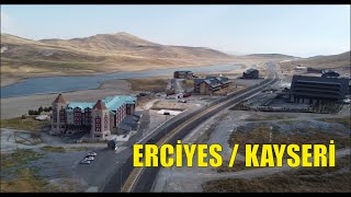 Ski center Mount ErciyesDrone footage of Kayseri Erciyes Mountain  Erciyes Kayseri  Turkey [upl. by Giuditta68]