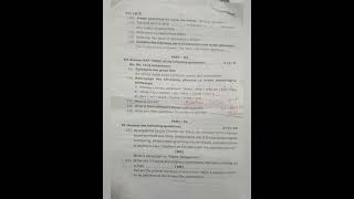 2022 Second mid term exam question paper English for communication 12th standard [upl. by Anaile12]