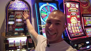 I Played a Top Dollar Slot at Harrahs Casino Las Vegas [upl. by Nosraep794]