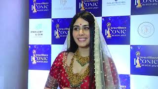 Warina Hussain Full Interview  JewelBuzz Iconic Awards 2023 [upl. by Verger852]