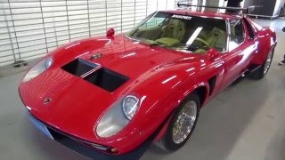 1968 Lamborghini Miura Jota SVR Exhaust Sound 幻のランボルギーニイオタ [upl. by Airamalegna]