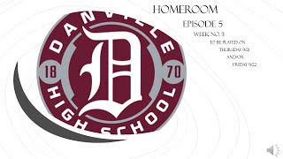 Homeroom Video Wk3 Vid1 Episode Number 6 [upl. by Ara]