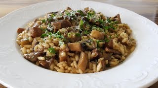 How to Make Mushroom Risotto  Best Mushroom Risotto Recipe [upl. by Mehelhteb]