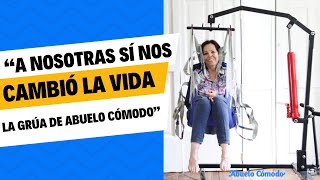 La grúa para pacientes y la historia de éxito de Laura Lara Coahuila [upl. by Anitrebla]