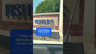 “Welcome to Fishers Indiana“ the 1 place to live in USA fishers indiana travel fyp shorts [upl. by Trixie]