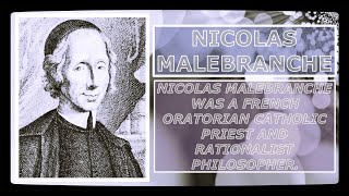 🟣 Nicolas Malebranche  Philosophy NicolasMalebranche Malebranche Philosophy InnaBesedina [upl. by Yniatirb]