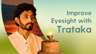 Trataka Meditation to improve eyesight amp build focus  10 minutes [upl. by Ortiz]