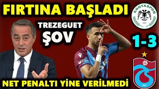 Konyaspor 1  3 Trabzonspor Ogün Temizkanoğlu  Trabzonsporun Net Penaltısı Yine Verilmedi [upl. by Carree]