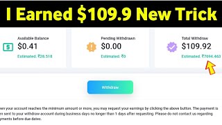 Live Payout  Earn Your First 100 Fast 🤑 FREE Earning Website  URL Shortener Earn Money [upl. by Amorete]