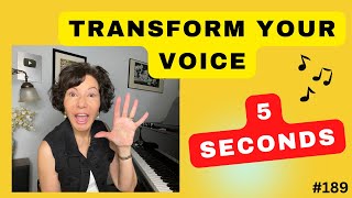 NO JOKE Get a Richer Fuller Singing Tone in 5 SECONDS With Good Technique [upl. by Parrish]