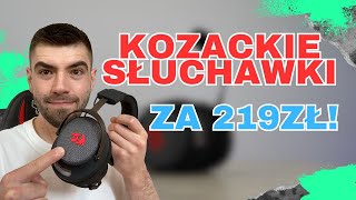 Najlepsze słuchawki gamingowe do 220zł ♥️ Redragon H858 Arrow 🎧 Unboxing  Recenzja headset pc [upl. by Prady]