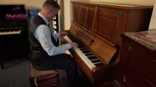 Bechstein Model 10 upright piano demo [upl. by Conlin]