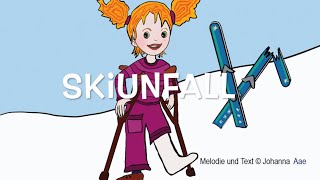 Skiunfall  Kinderlied zum Mitsingen ⛷️❄️ [upl. by Iormina169]